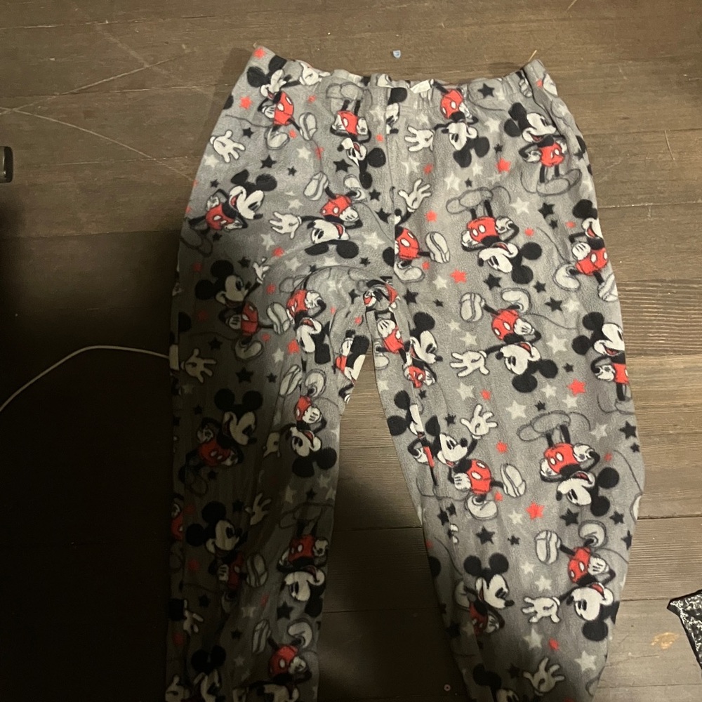 Mickey Mouse Gray Pajama Pants